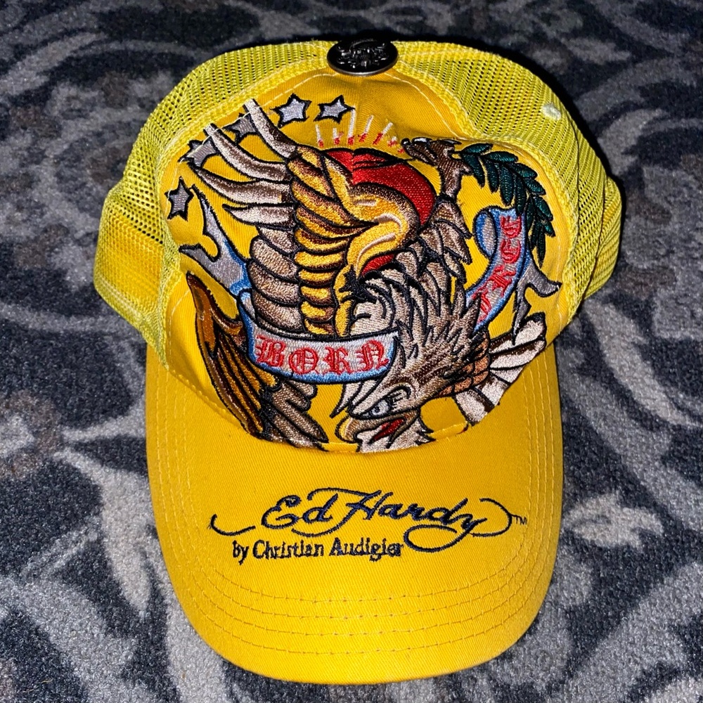 Vintage Y2K Ed Hardy Hat